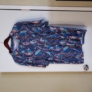 Men's Columbia Hawaiian Floral Shirt